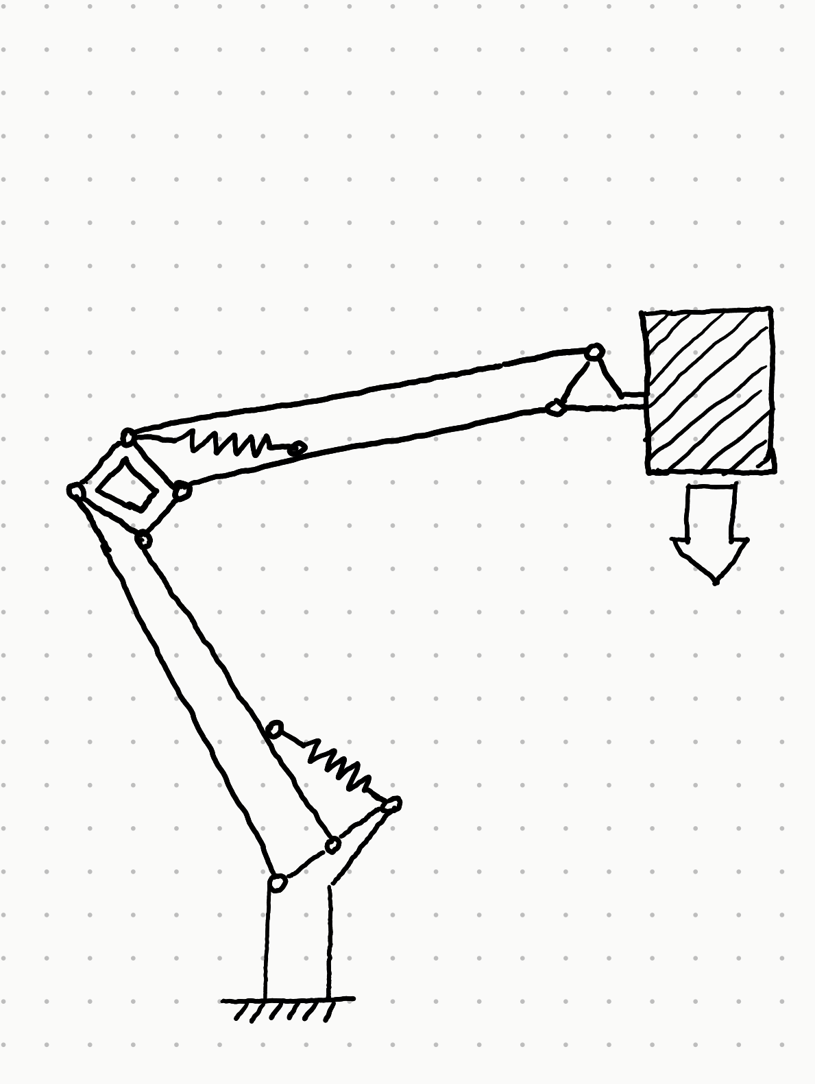 Diagram of Desk Lamp